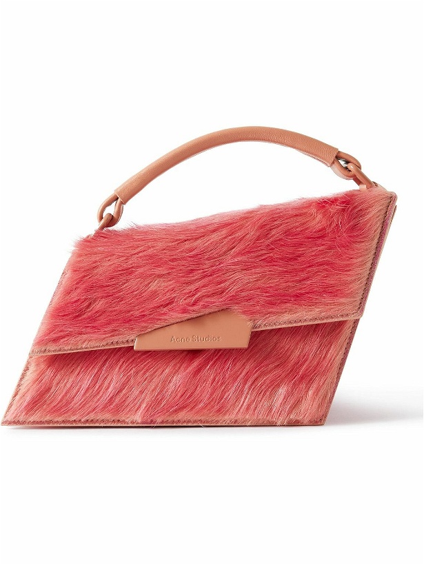 Photo: Acne Studios - Distortion Calf Hair and Leather Shoulder Bag
