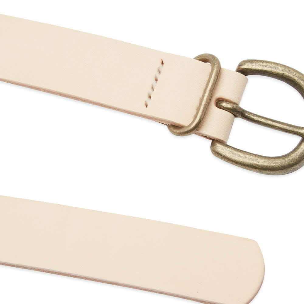 Hender Scheme Men's Tanning Belt in Natural Hender Scheme