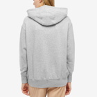 Nike Women's Phoenix Fleece Hoody in Dark Grey Heather/Sail