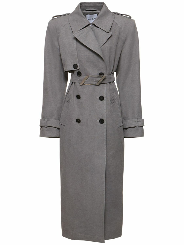 Photo: THE ATTICO Belted Long Trench Coat