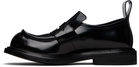 Moschino Black Oliver Loafers
