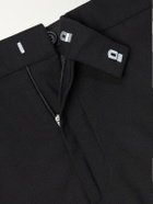 Favourbrook - Straight-Leg Wool-Blend Tuxedo Trousers - Black