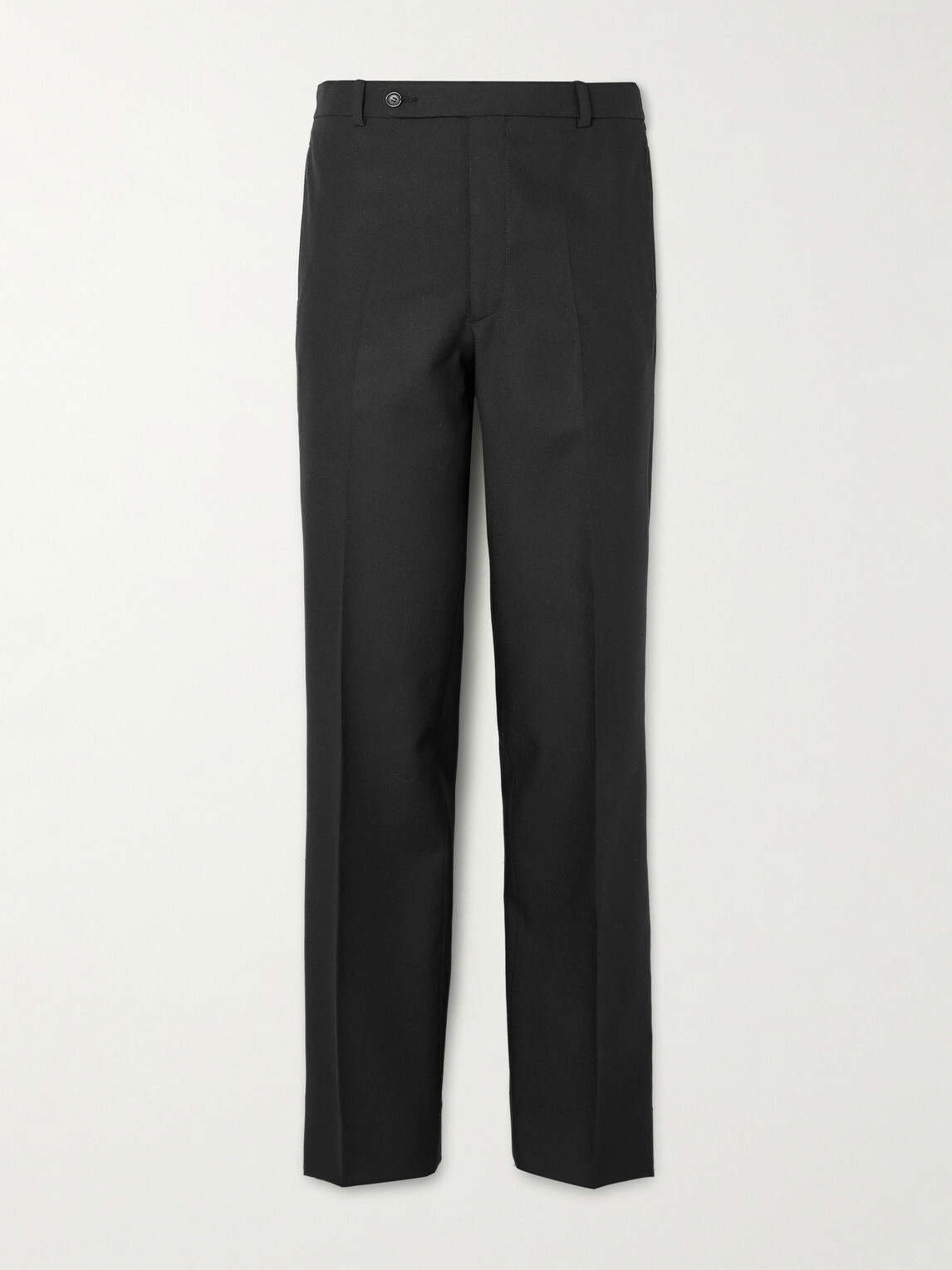 Husbands - Wide-Leg Linen Suit Trousers - Black