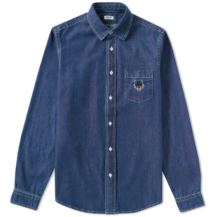 Photo: Kenzo Tiger Pocket Denim Shirt