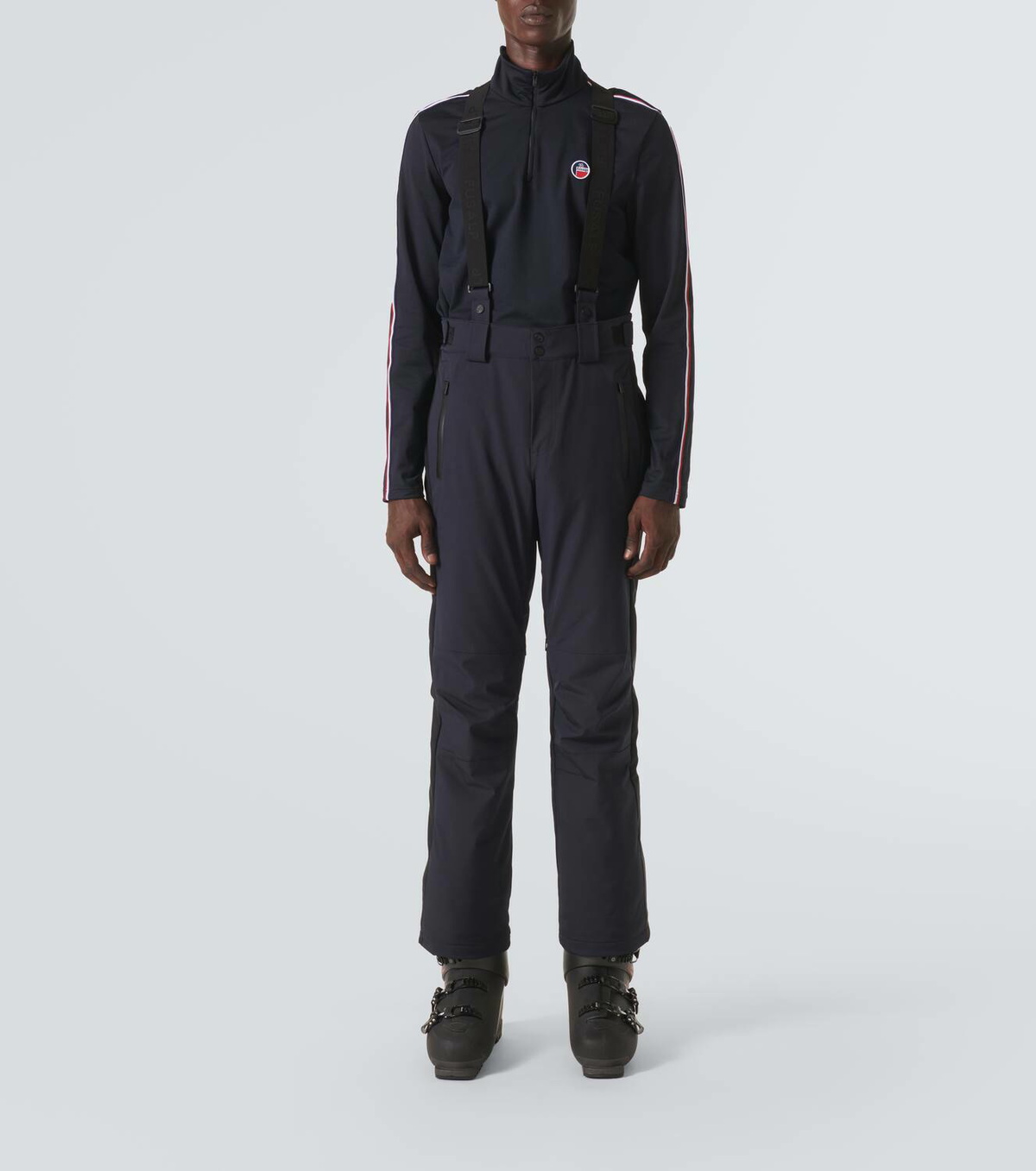 Fusalp Mario technical half-zip sweater
