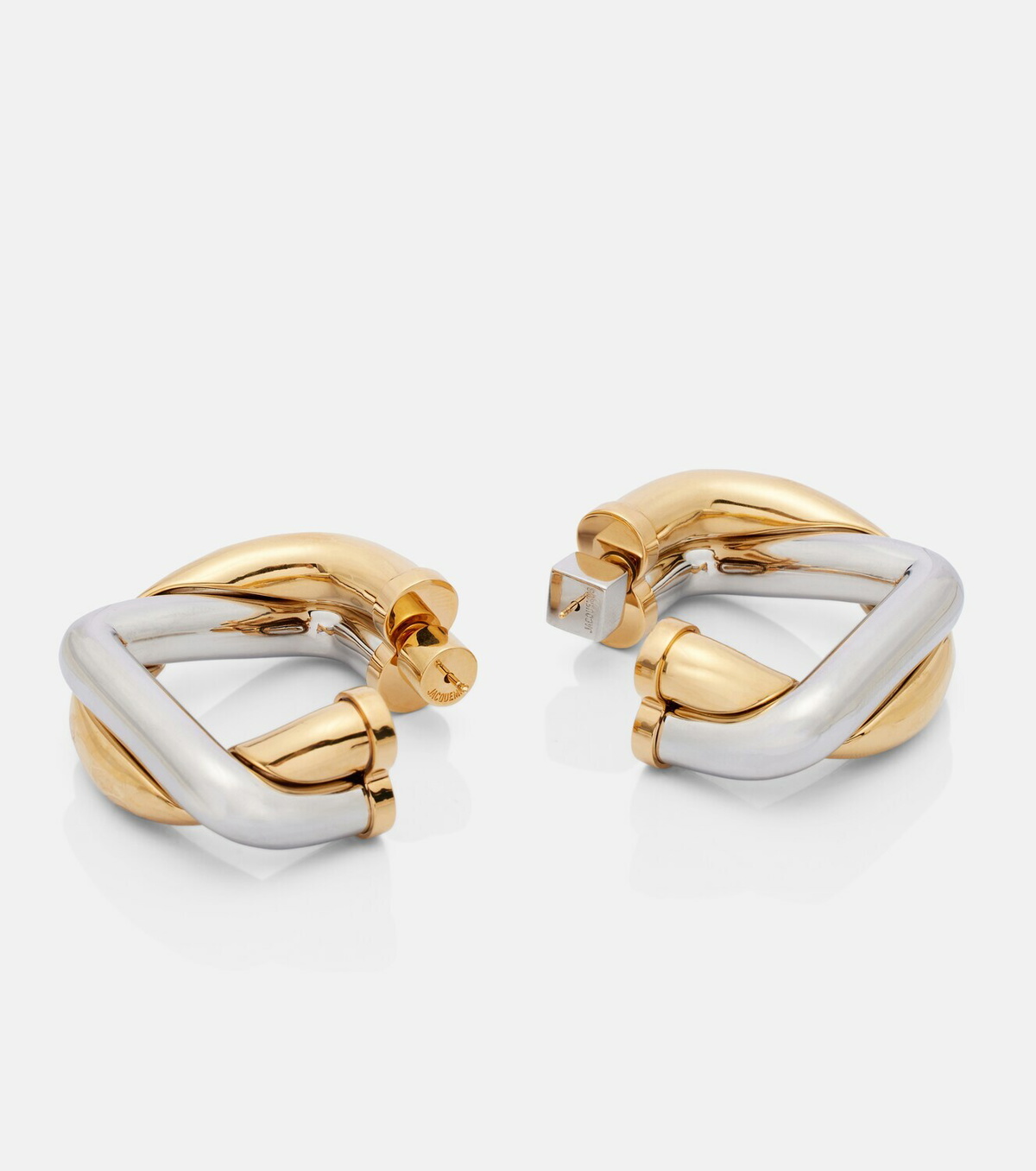 Jacquemus Doppio hoop earrings