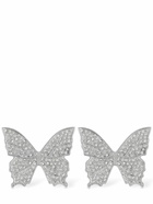 BLUMARINE - Butterfly Crystal Stud Earrings