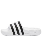 Adidas Men's ADILETTE 22 Sneakers in White/Core Black