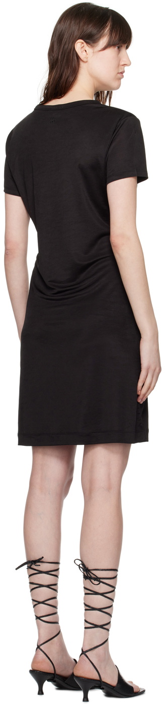 Filippa K Black Shiny Minidress