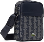 Lacoste Navy 'The Blend' Keychain Feature Bag