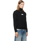 MM6 Maison Margiela Black Wool Turtleneck