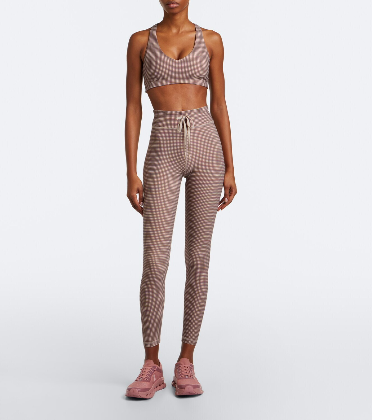 The Upside Palacio checked leggings