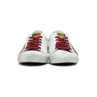 Golden Goose White and Brown Horsy Superstar Sneakers