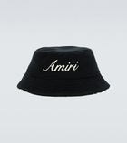 Amiri Reversible silk twill bucket hat