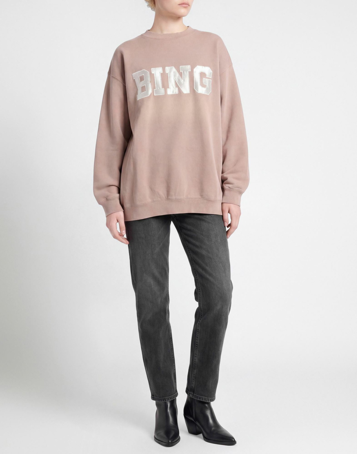 Anine Bing Womens Sweatshirt Light brown