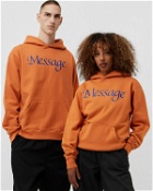 Perks And Mini A+ Message Hooded Sweat Orange - Mens - Hoodies