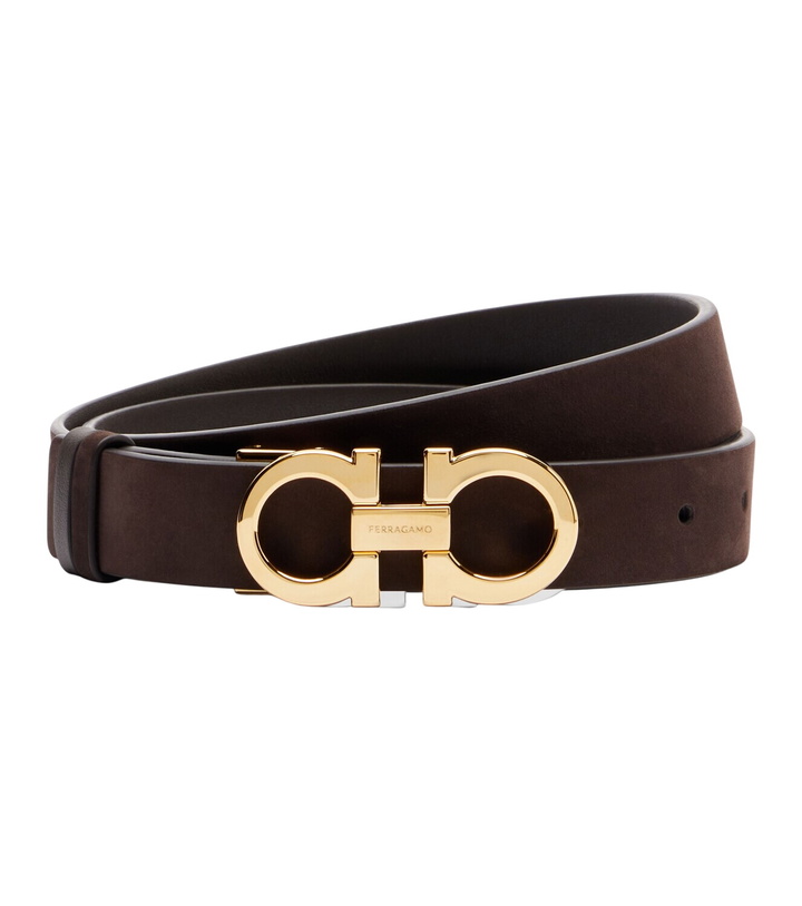 Photo: Ferragamo Gancio Mediterraneo leather belt