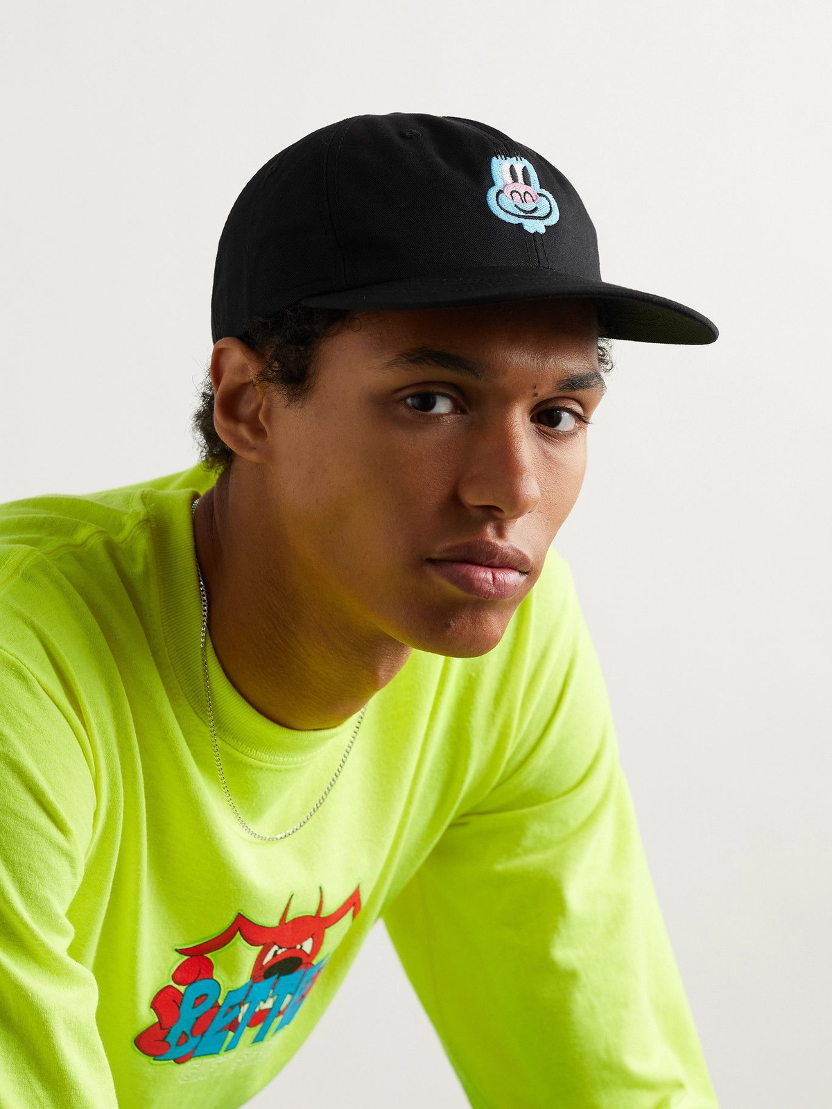 Better Gift Shop - Tim Comix Logo-Embroidered Cotton-Blend Twill ...