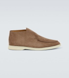 Loro Piana - Open Walk suede ankle boots