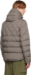 Moncler Gray Cecaud Down Jacket