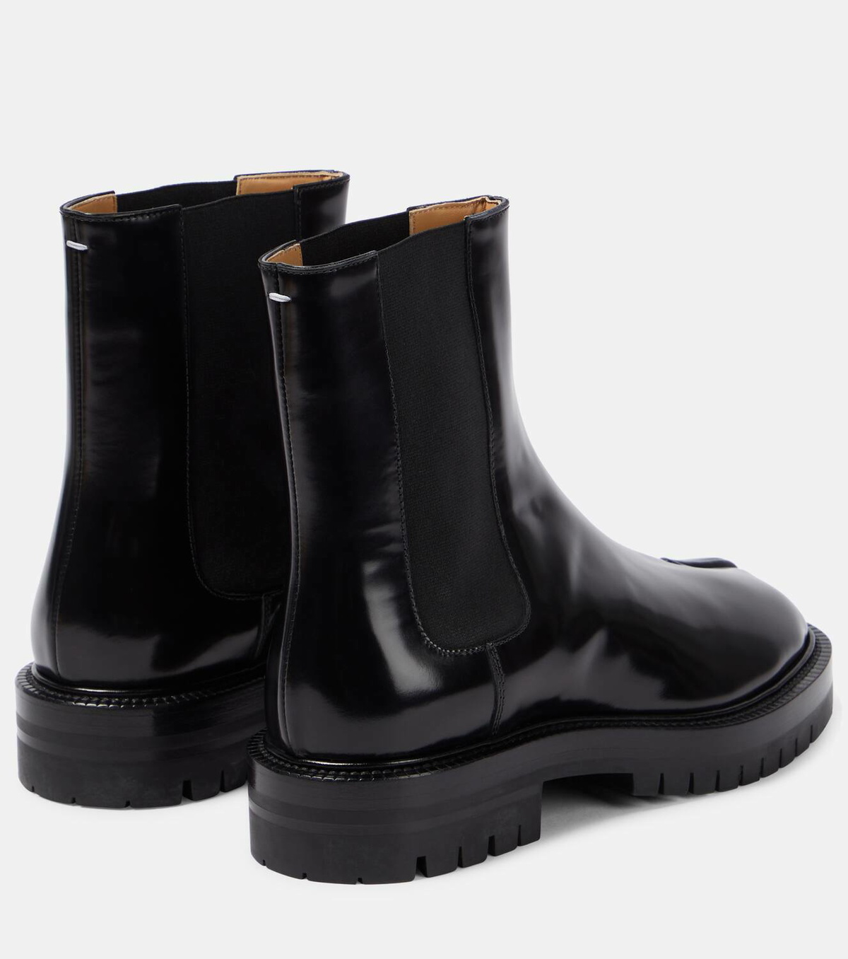 Maison Margiela Tabi leather ankle boots Maison Margiela