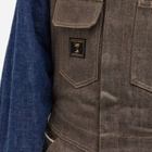 Lee x The Brooklyn Circus Whizit Overall in Brown Selvedge