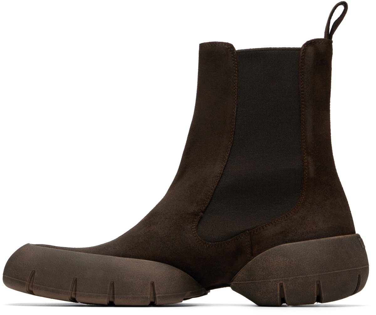 Diesel Brown D-Mathieu Suede Chelsea Boots