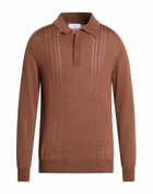 Lardini Mens Sweater in Brown