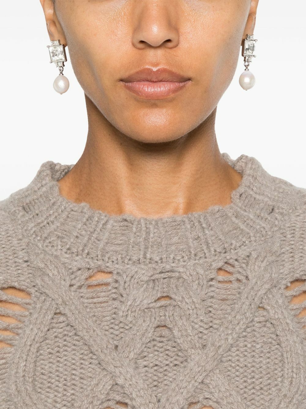 AISLING CAMPS Distressed Sweater