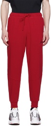 Nike Jordan Red Dri-FIT Sportwear Crossover Sweatpants