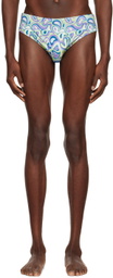 Jacquemus Purple Le Papier 'Le Slip De Bain' Swim Briefs