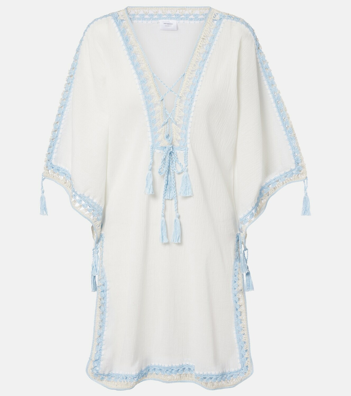 Anna Kosturova Crochet cotton kaftan