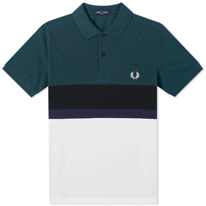 Photo: Fred Perry Authentic Colourblock Polo