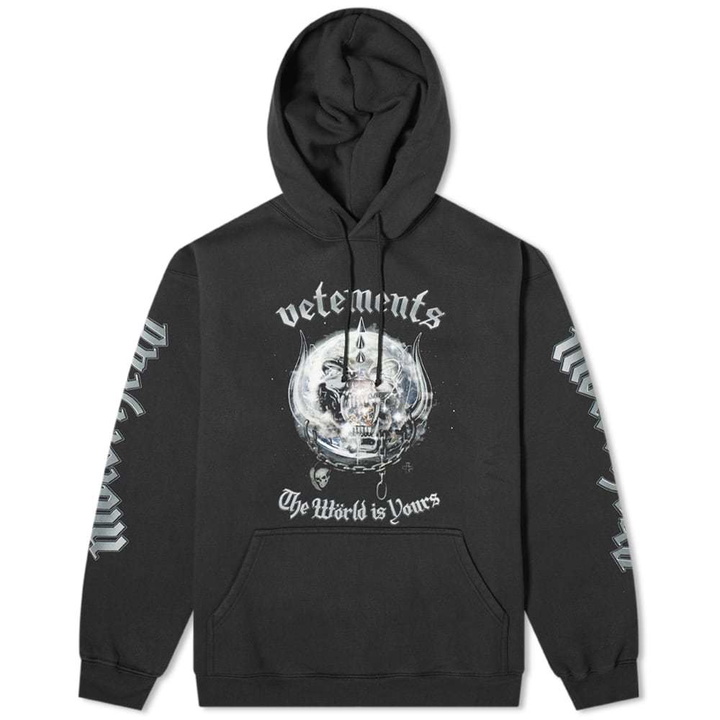 Photo: VETEMENTS x The World Motorhead Oversized Hoody