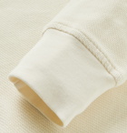 rag & bone - Baron Honeycomb-Knit Cotton Henley T-Shirt - Neutrals