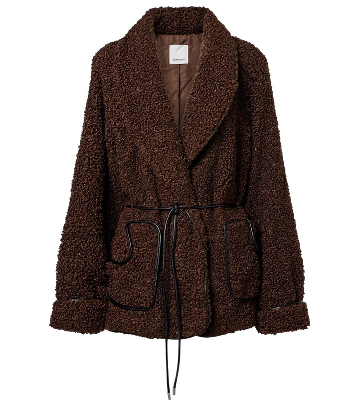 Photo: Simkhai Kimia teddy jacket