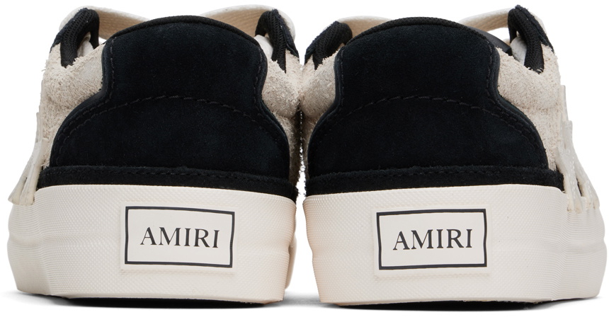 AMIRI Black & Off-White Sunset Skate Sneakers Amiri