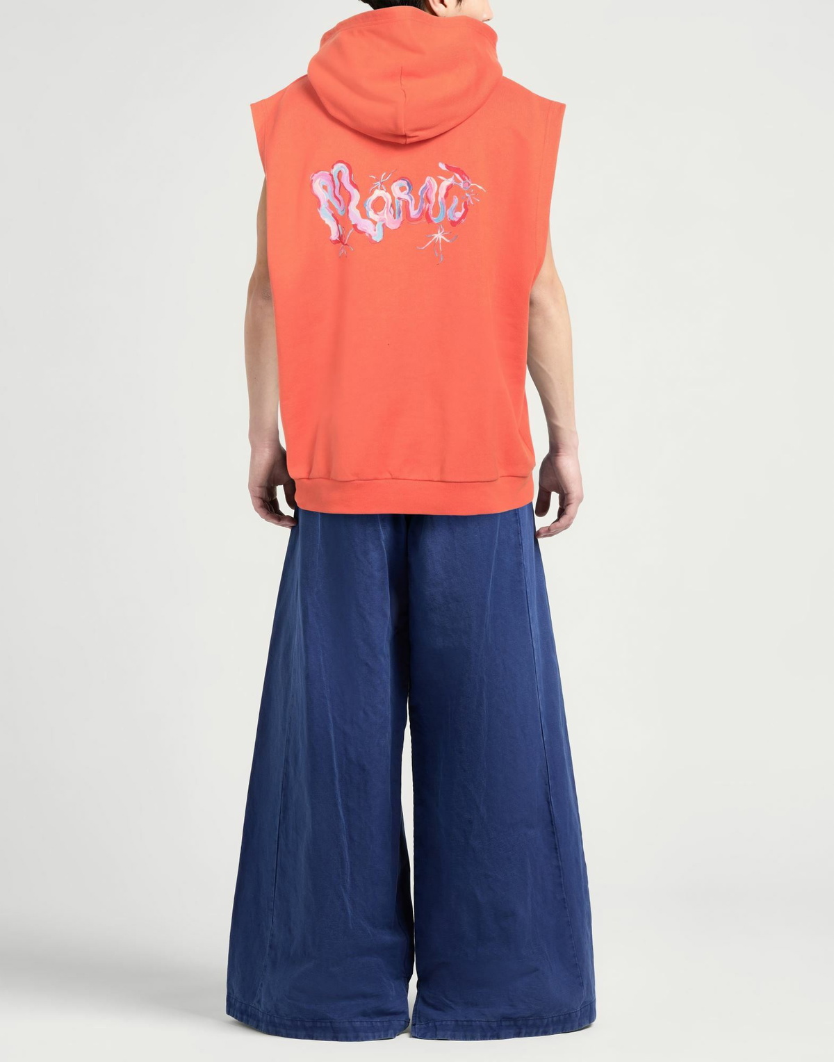 Marni Mens Sweatshirt in Orange