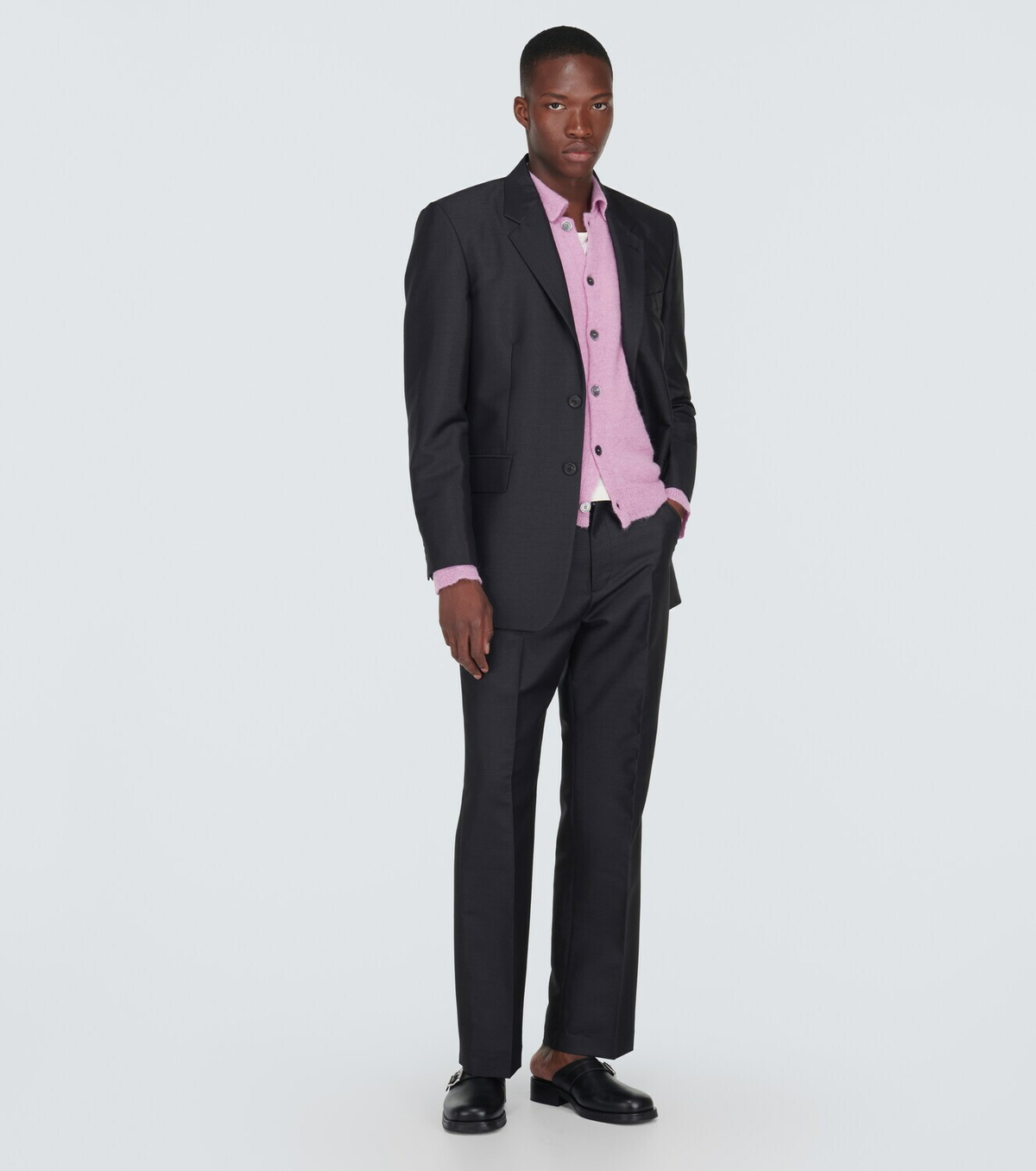 Our Legacy Men's Wool Blend Cardigan Brown