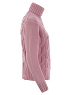MC2 Saint Barth Giverny - Cable-knit Turtleneck Jumper