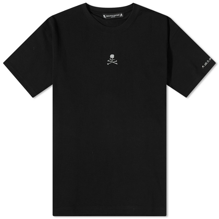 Photo: Mastermind Japan Men's Loop Wheel T-Shirt in Black