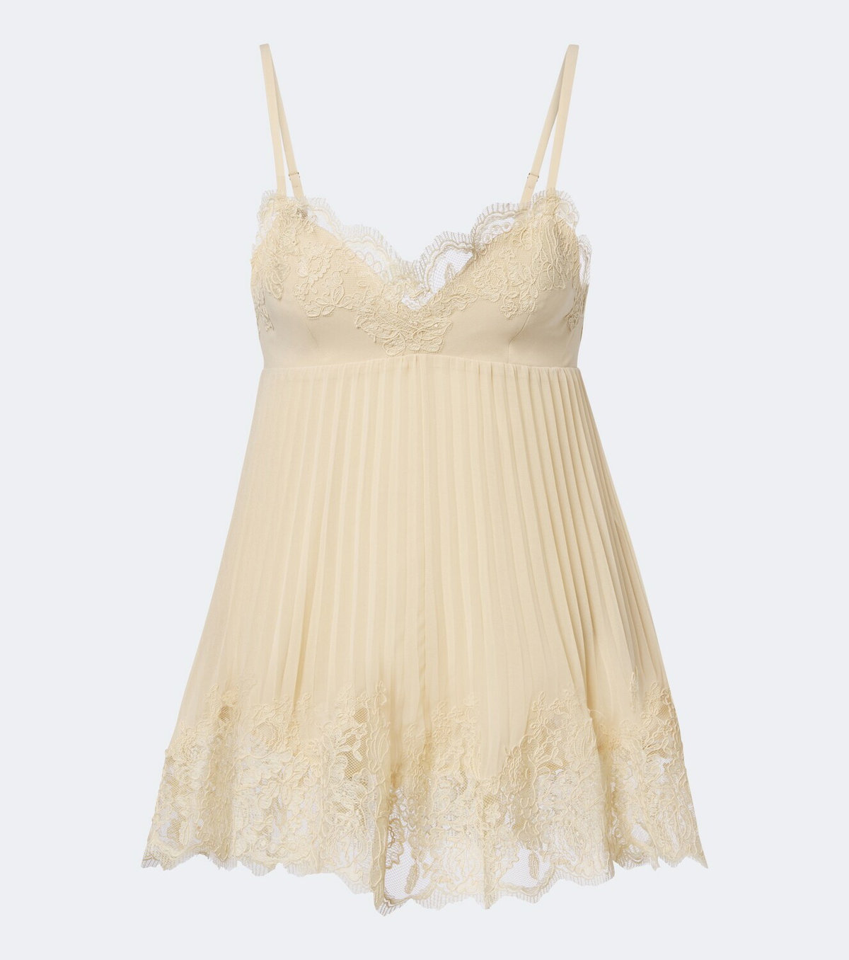 Zimmermann Lace-trimmed chiffon camisole