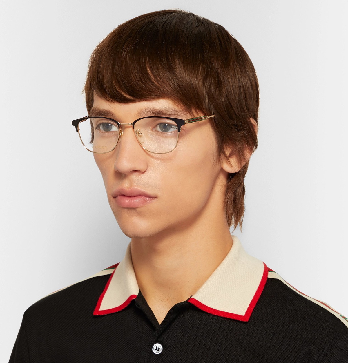 gold gucci glasses frames