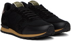 Valentino Garavani Black Rockrunner Sneakers