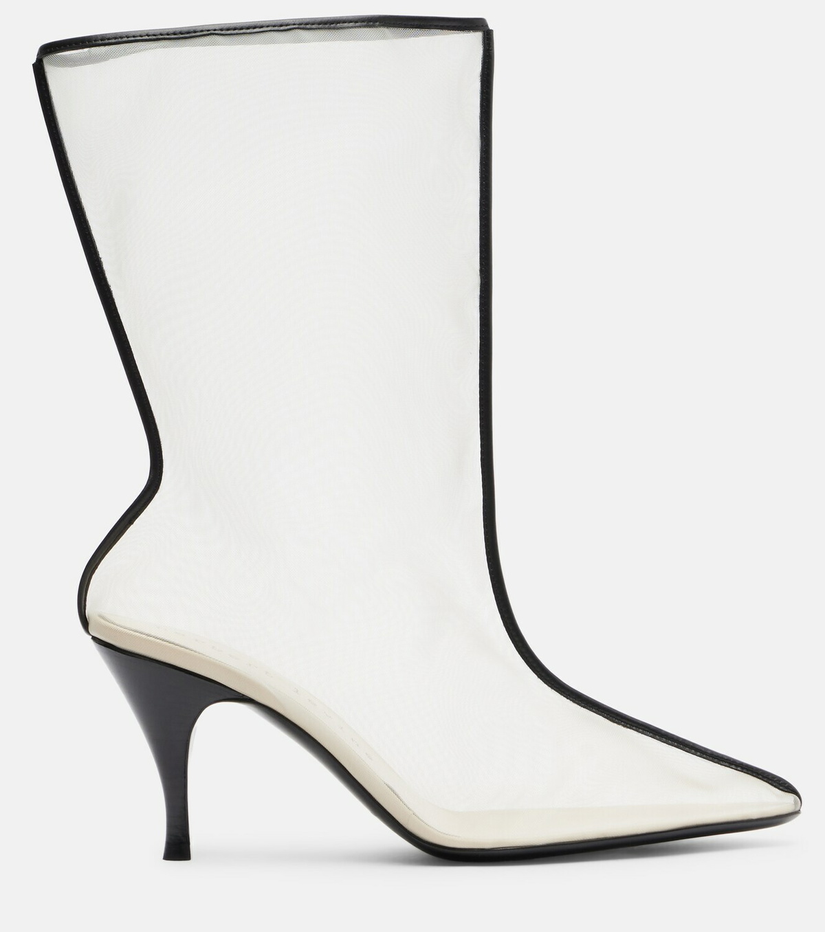 Herbert Levine Drawing A Blank 85 mesh mid-calf boots