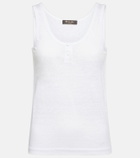 Loro Piana Linen tank top