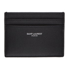 Saint Laurent Black Logo Card Holder