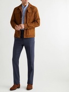 Kingsman - Suede Trucker Jacket - Brown