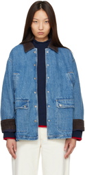 rag & bone Blue Cassidy Barn Denim Jacket