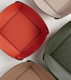 Giobagnara Safran Medium leather bowl